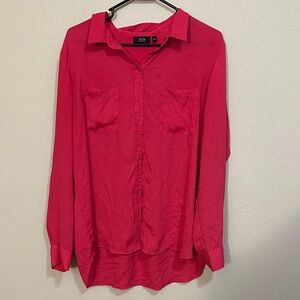 Apt. 9 Fuchsia Button-Down Shirt